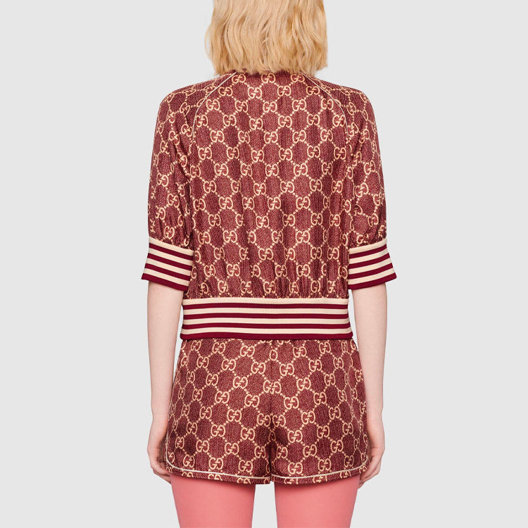 (WMNS) SS21 Printing Full Print Jacket Pink Red