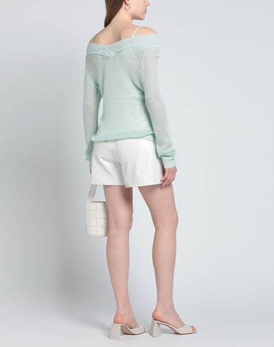 N. o.w. Andrea Rosati Cashmere Woman Sweater Light green Size L Viscose