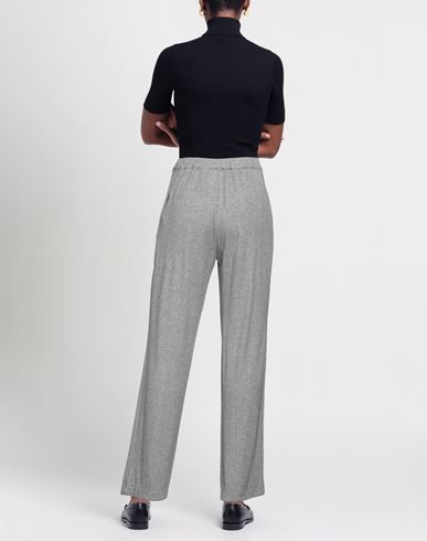 Woman Pants Grey Size 8 Viscose, Wool, Polyester, Elastane, Cotton
