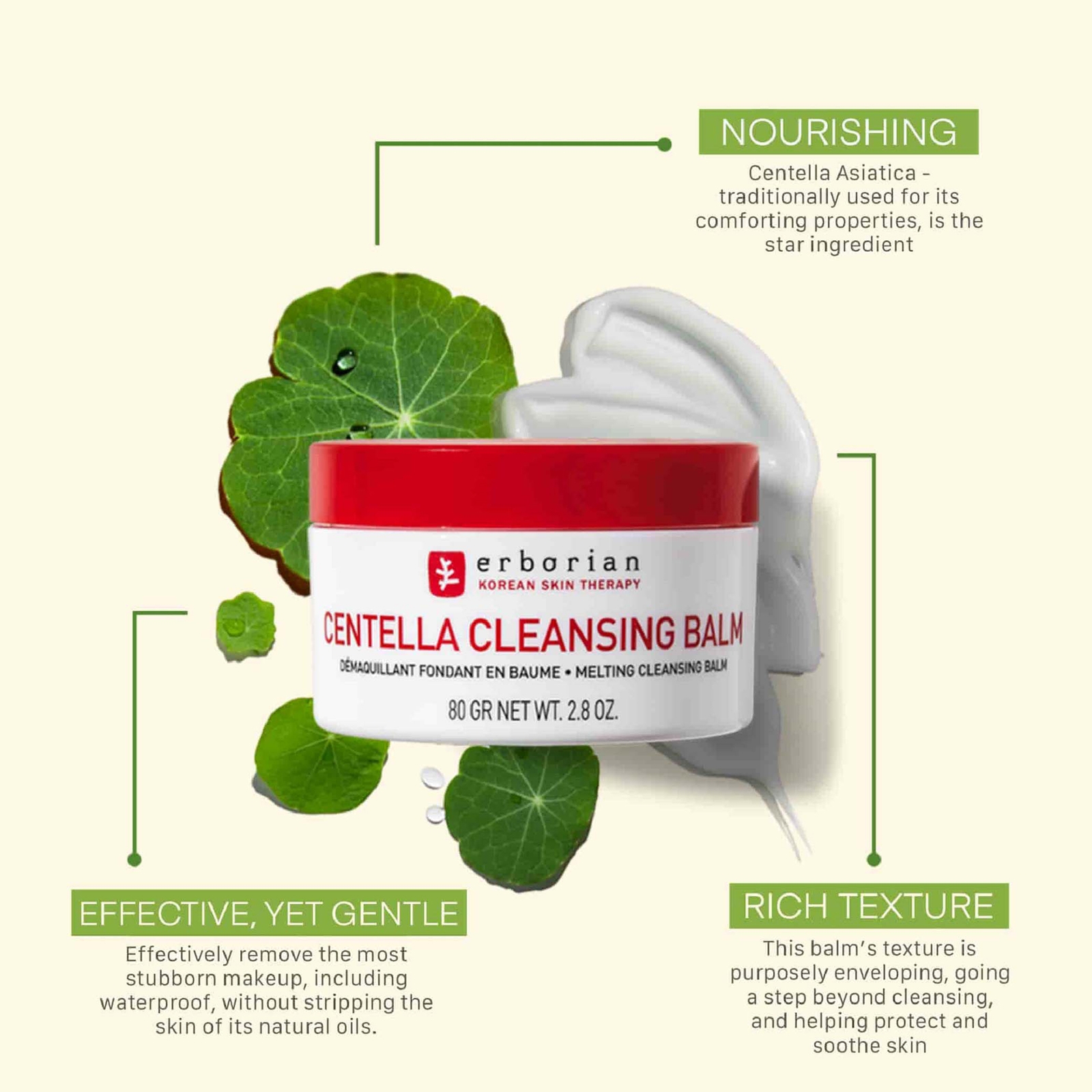 Erborian Centella Solid Cleansing Balm in Beauty: NA