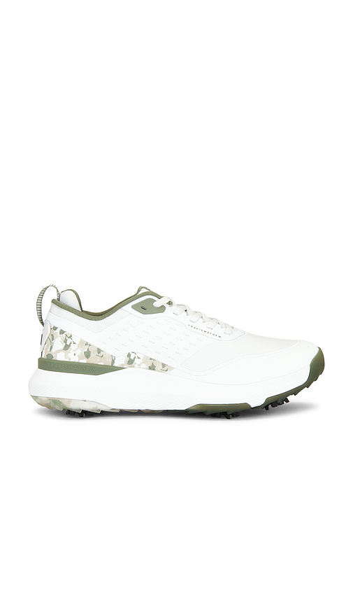 TravisMathew The Nuage Mega Golf Sneakers in White & Green. 8 also , 10, 11