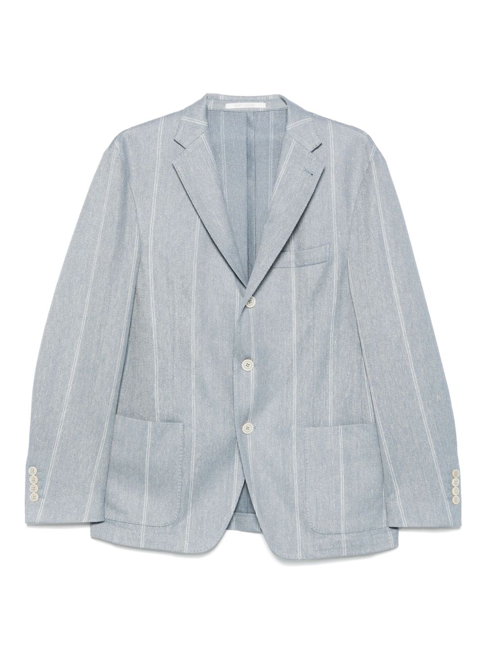 Eleventy striped blazer - Blue