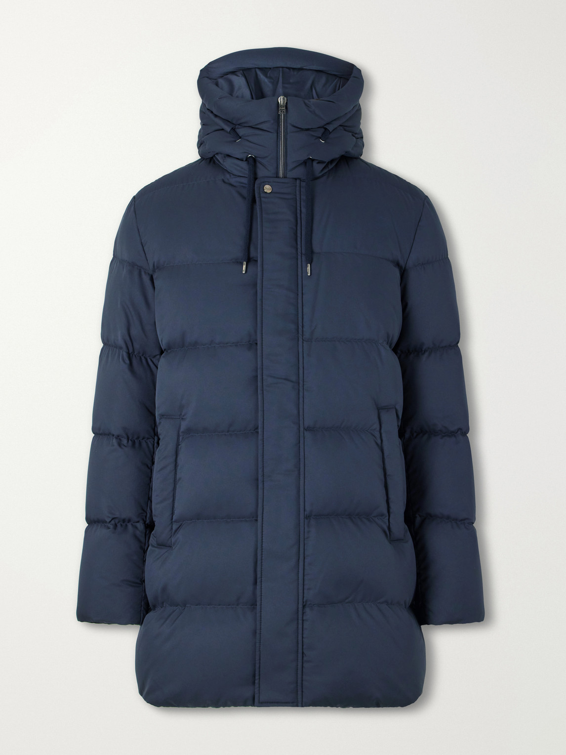 Arendelle Quilted Shell Hooded Down Jacket