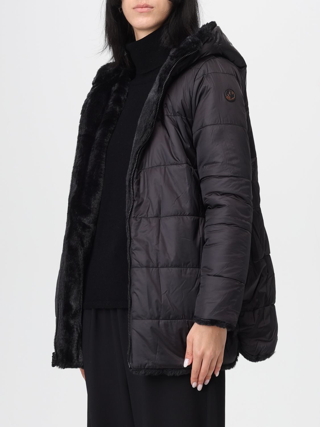 Coat Woman color Black