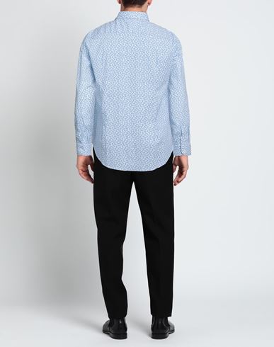 At. p.co Man Shirt White Size 14 ½ Cotton, Elastane