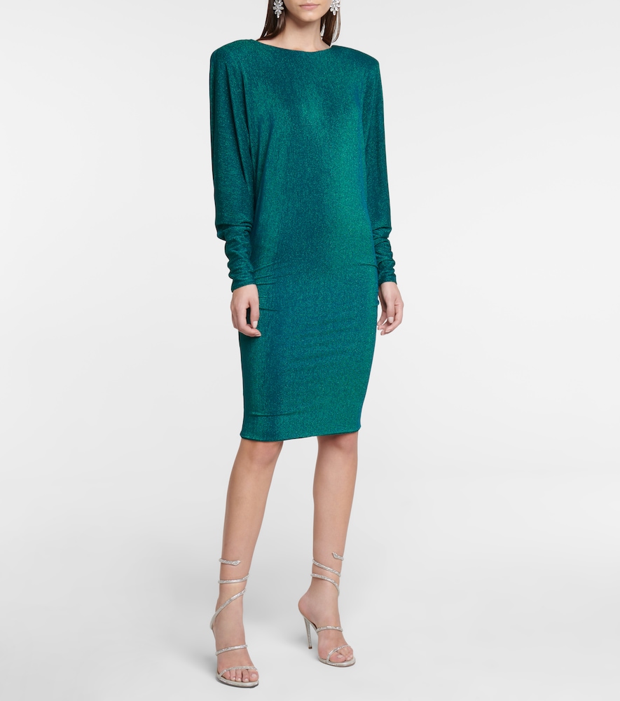 Stretch-jersey minidress