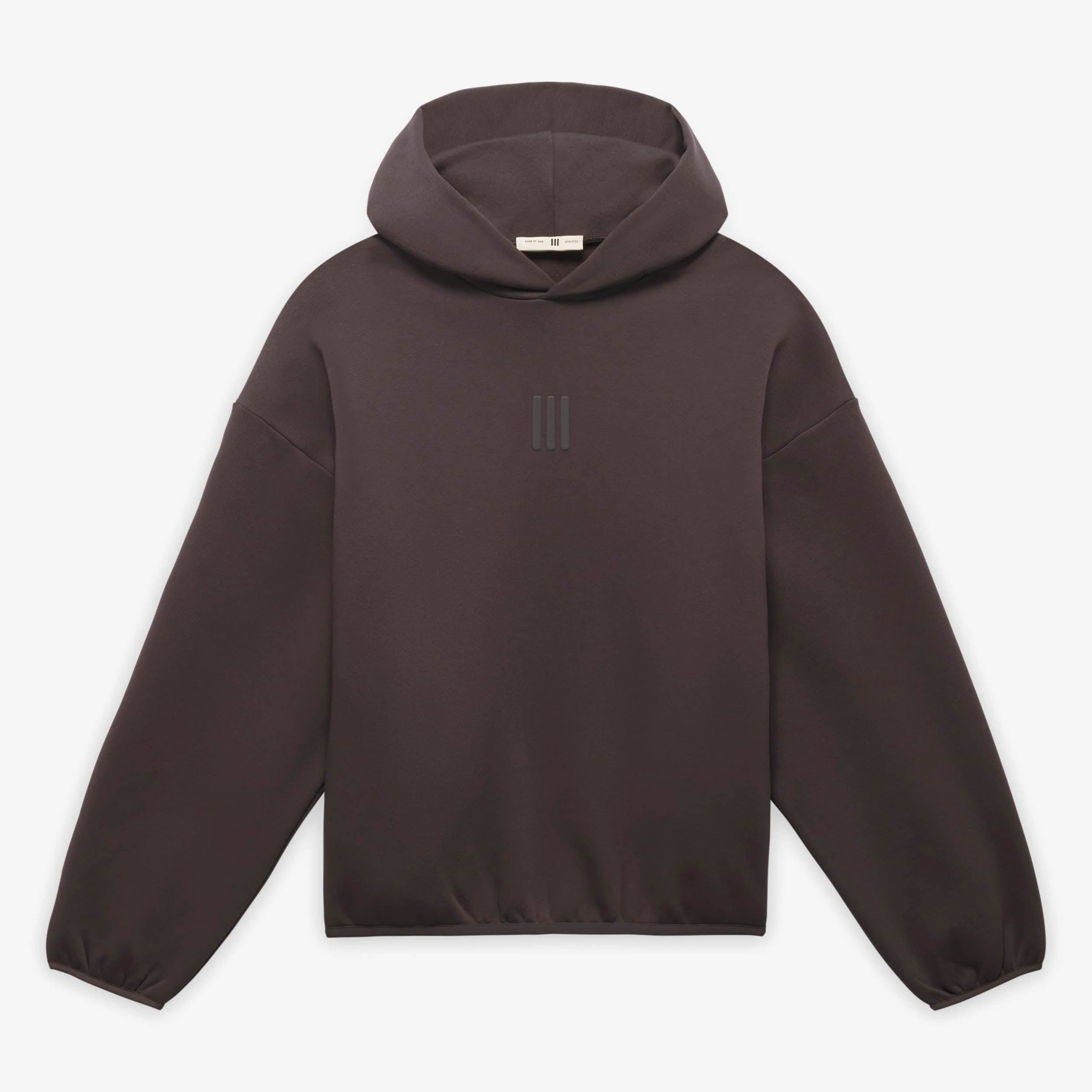 Adidas Fear Of God Athletics Fleece Hoodie - night brown - unisex