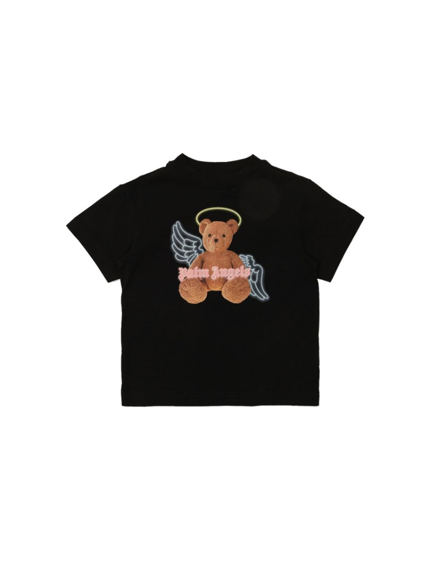 Kids Black Graphic T-Shirt