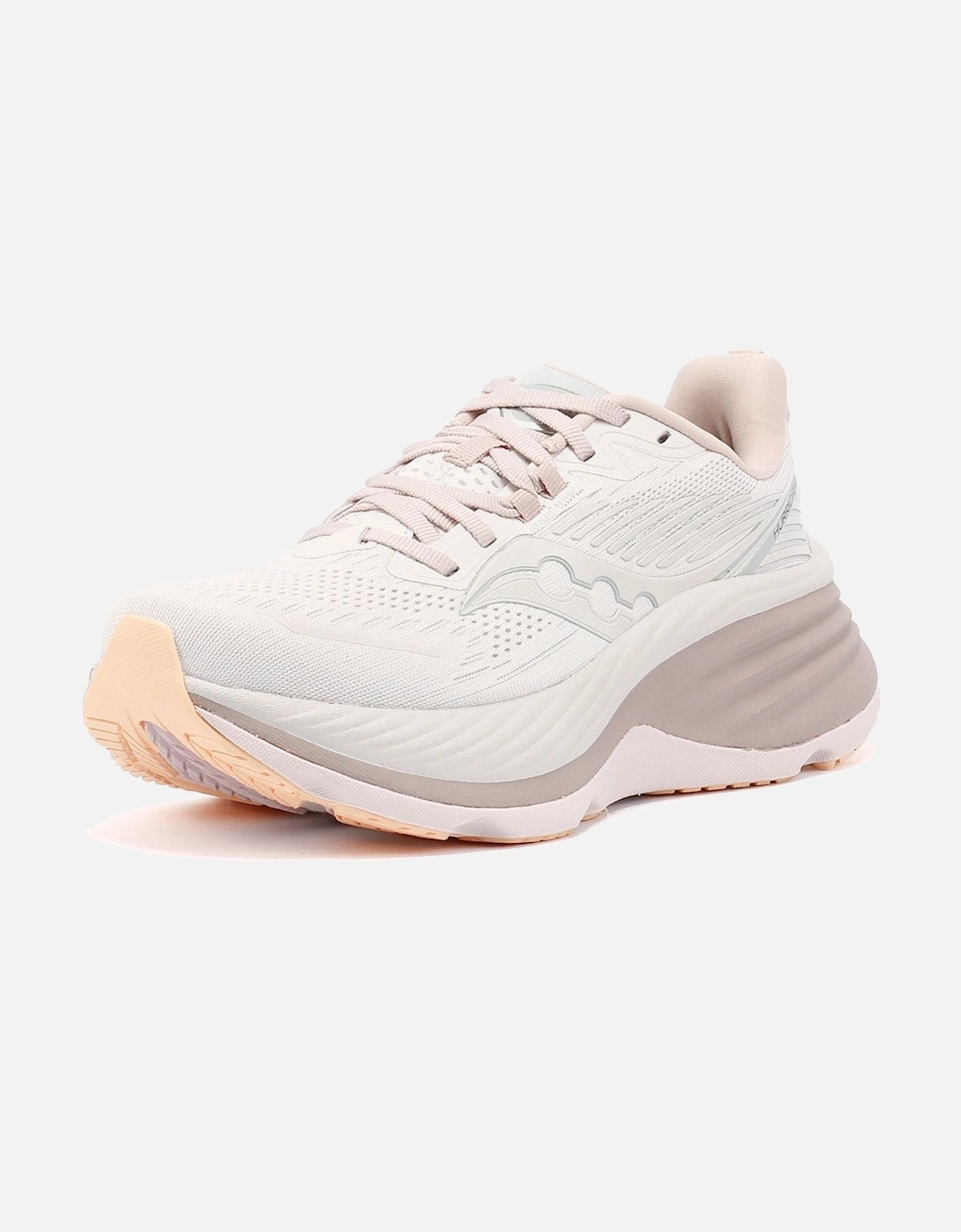 Women's Saucony Hurricane 24 Women's Cloud/Bloom Trainers - Purple - Size: 3