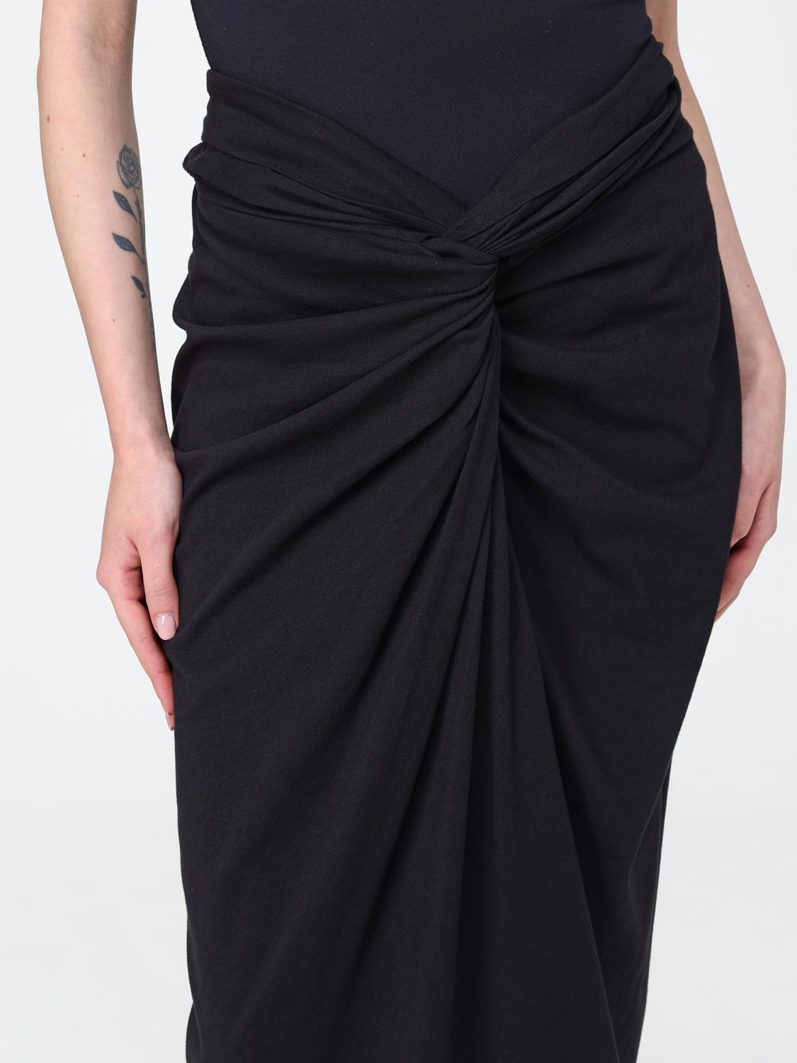 Skirt Woman color Black