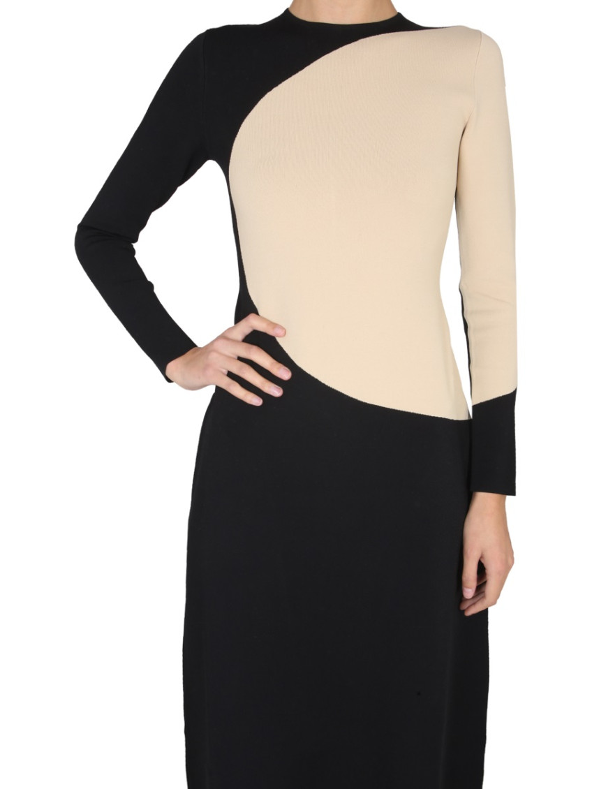 Colorblock Sweater Dress