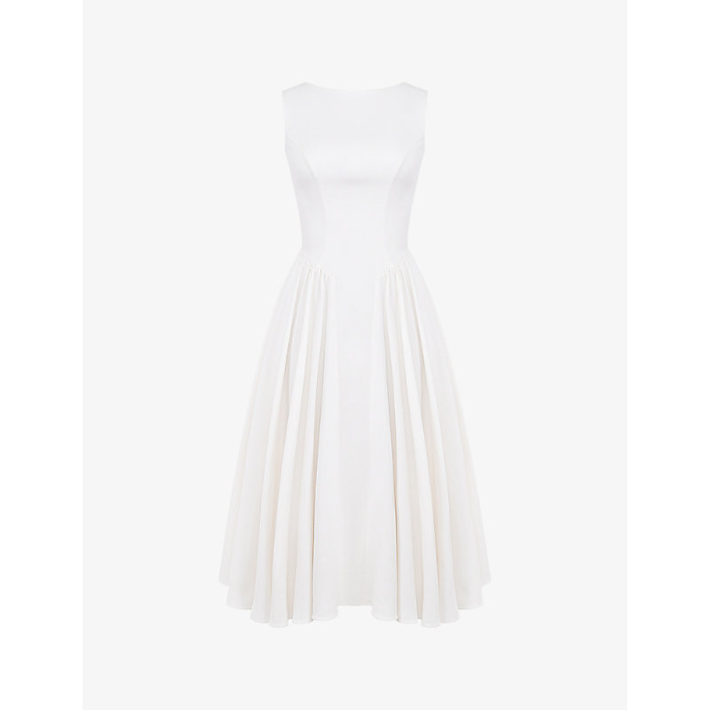 House OF CB Cindy Cut-out Woven Midi Dress 76511753