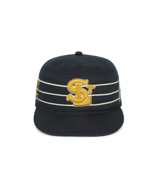 SLT Pillbox Cap Navy