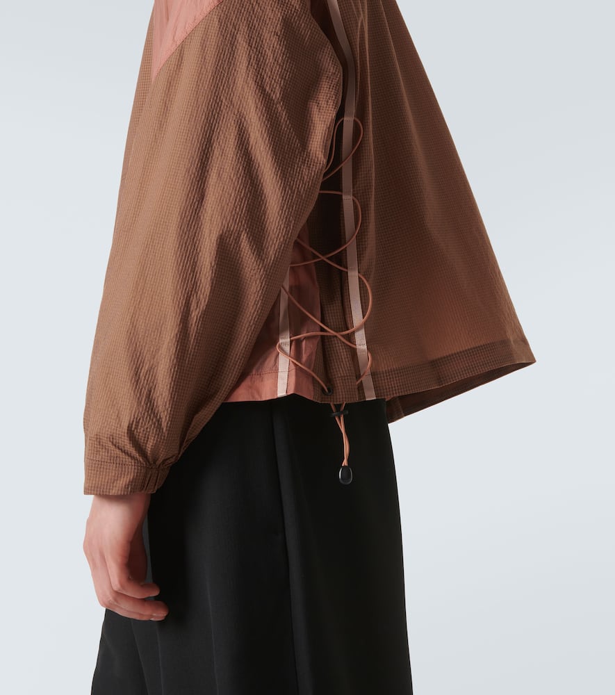 Retrospec paneled technical jacket
