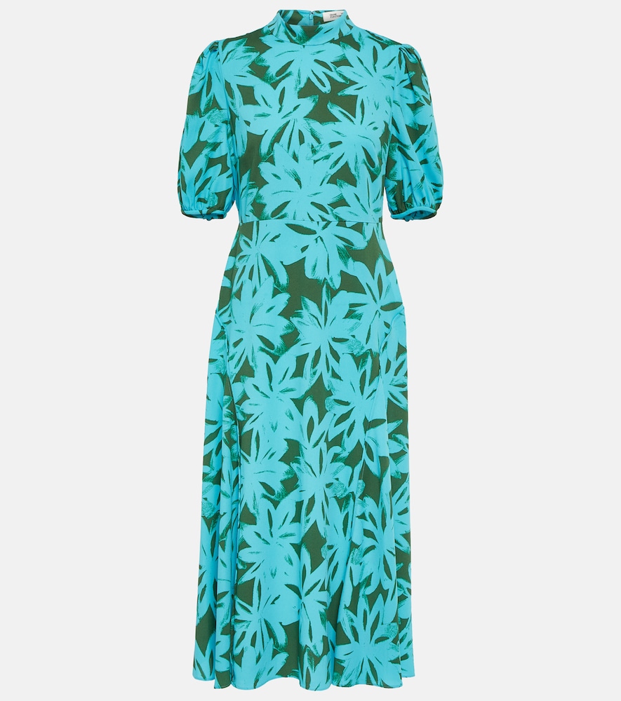 Nella floral midi dress