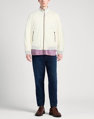 Man Jacket White Size 42 Polyamide, Polyurethane