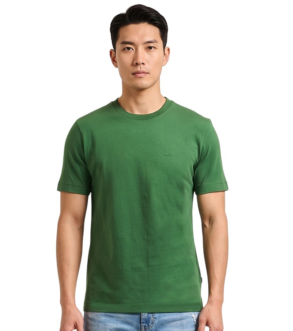 Green Crew Neck T-Shirt