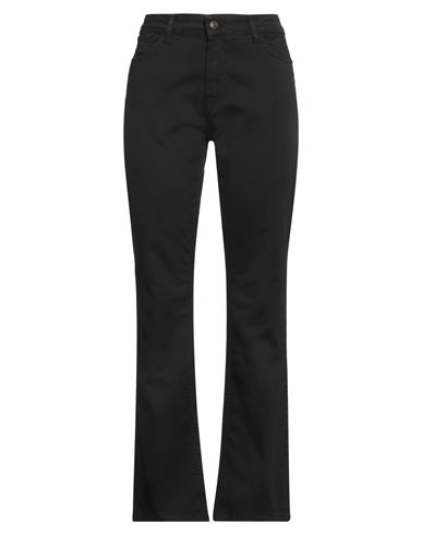 B. yu Woman Pants Black Size S Cotton, Elastane