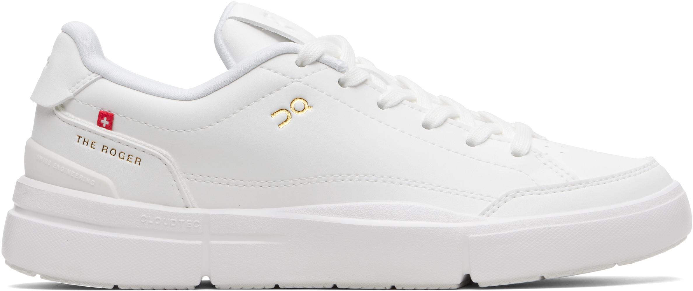 White 'The ROGER Centre Court' Sneakers