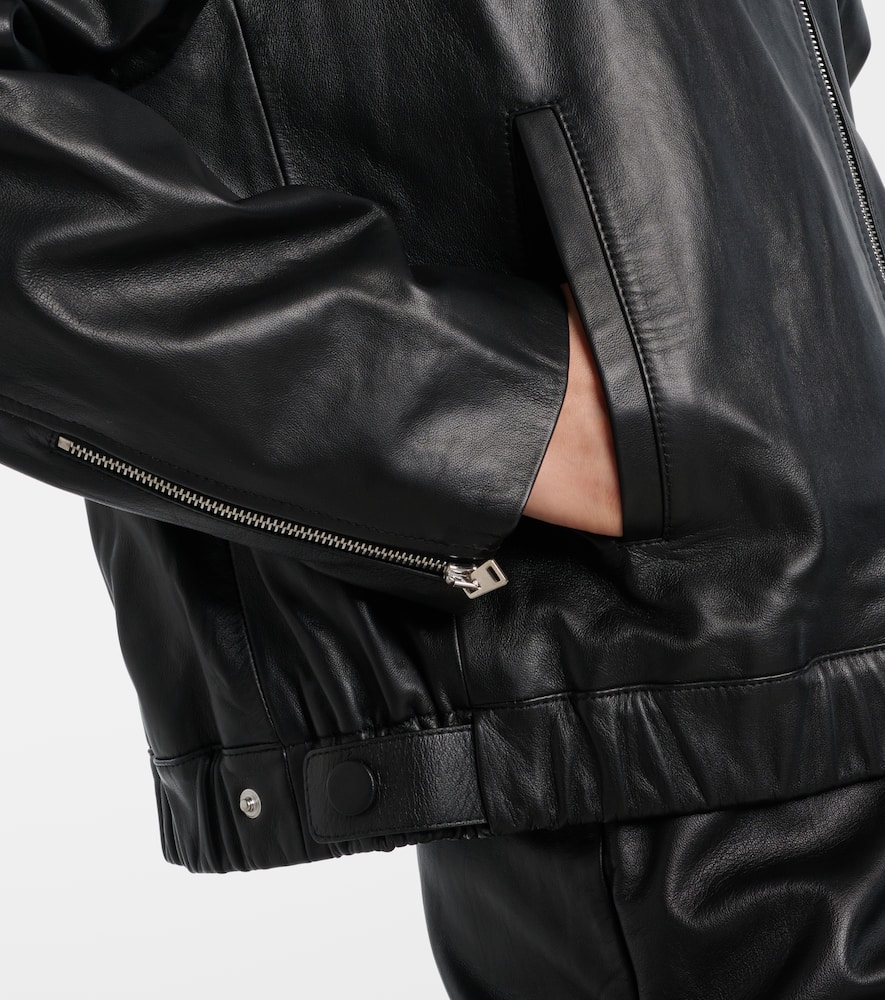 Leather jacket