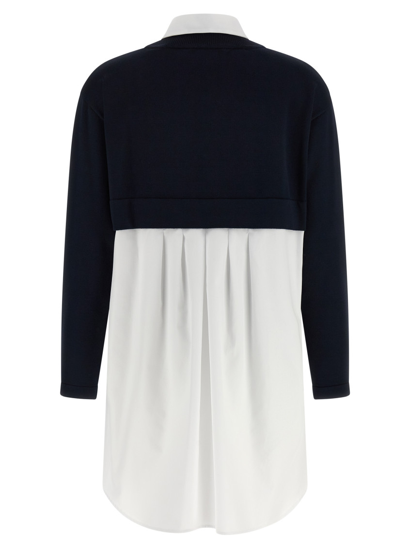 Multi-Layered Dress Dresses Blue