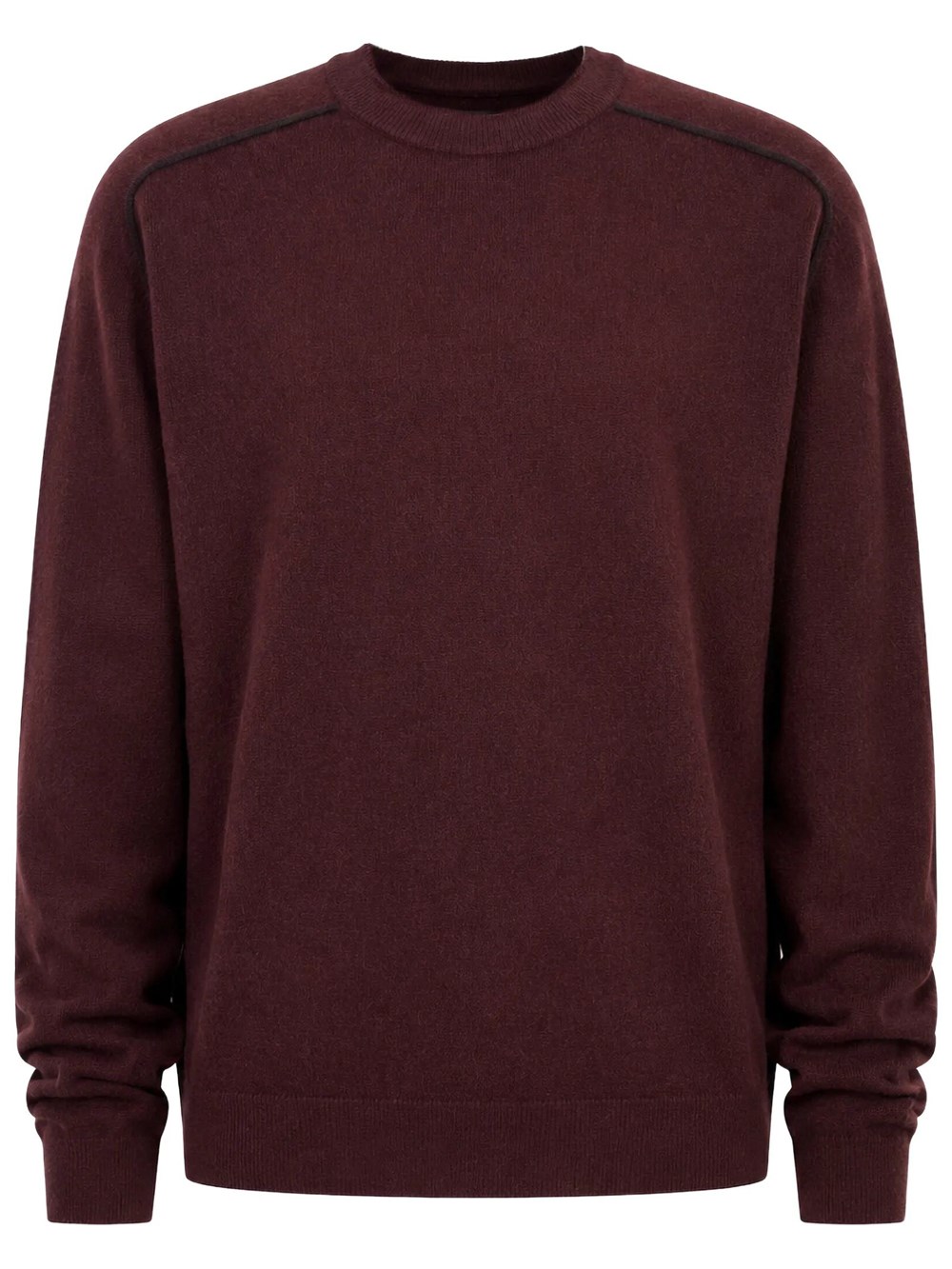 Crew Neck Sweater In Virgin Wool