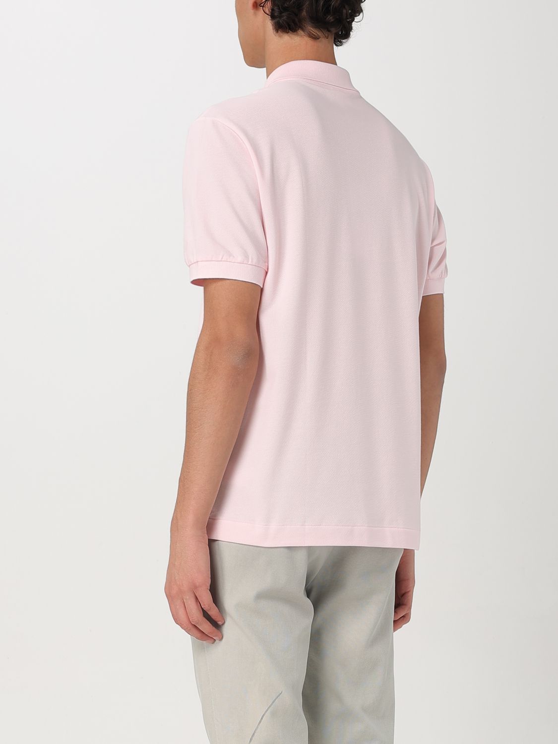 Polo Shirt Men color Pink