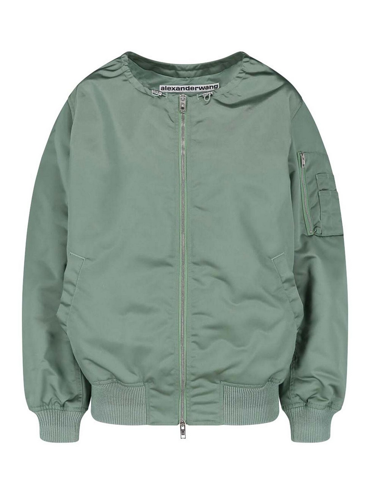Jackets Green Polyamide - Women
