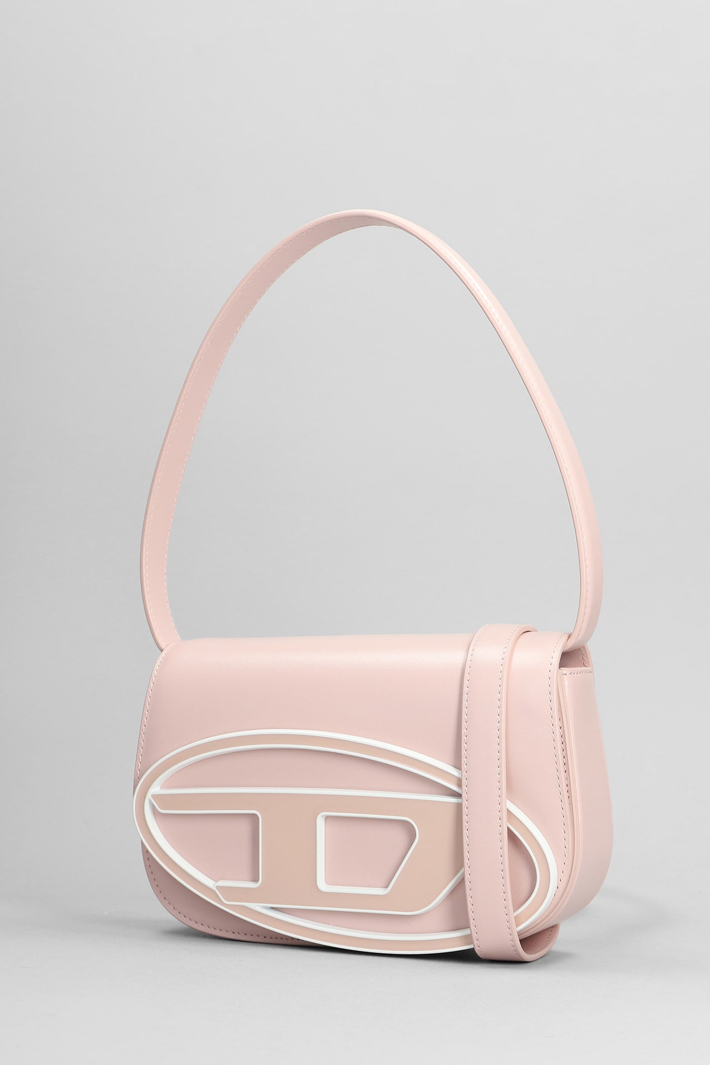1Dr Hand Bag In Rose-Pink Polyester