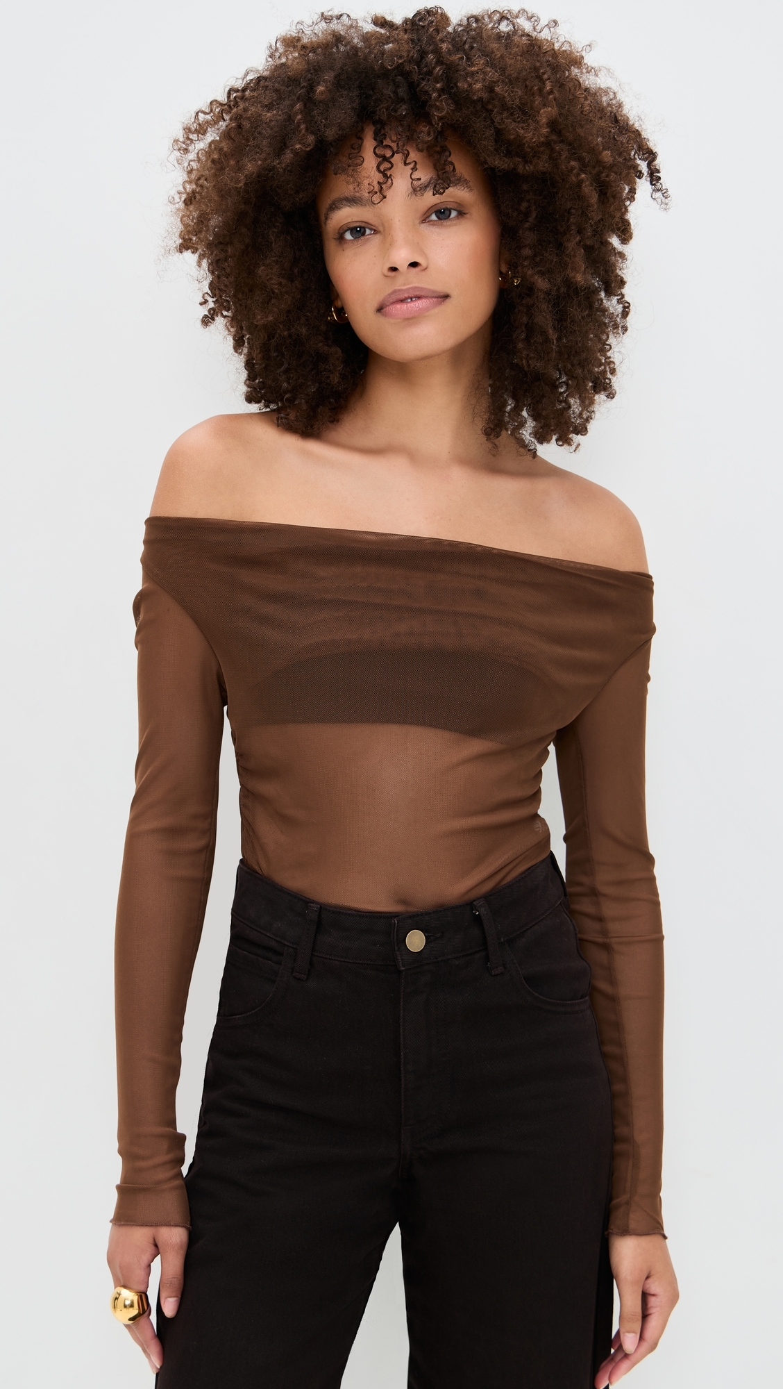 Scarlet Top Brown
