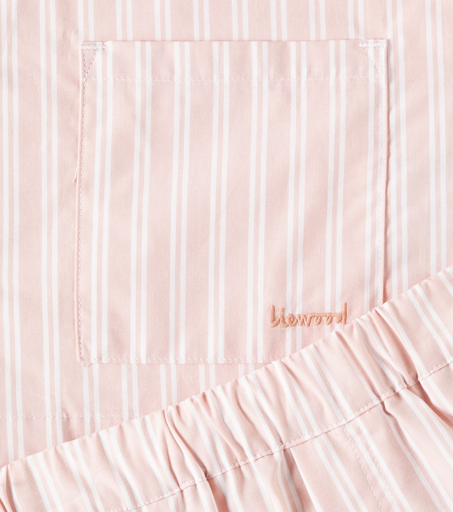 Liewood Leona striped cotton pajamas