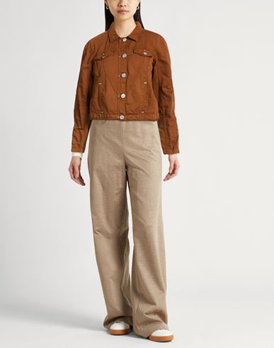 Use Pragmatic Woman Jacket Brown Size 10 Cotton, Linen