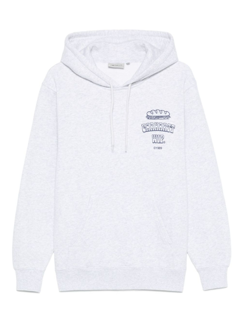 Light Grey Logo Hoodie