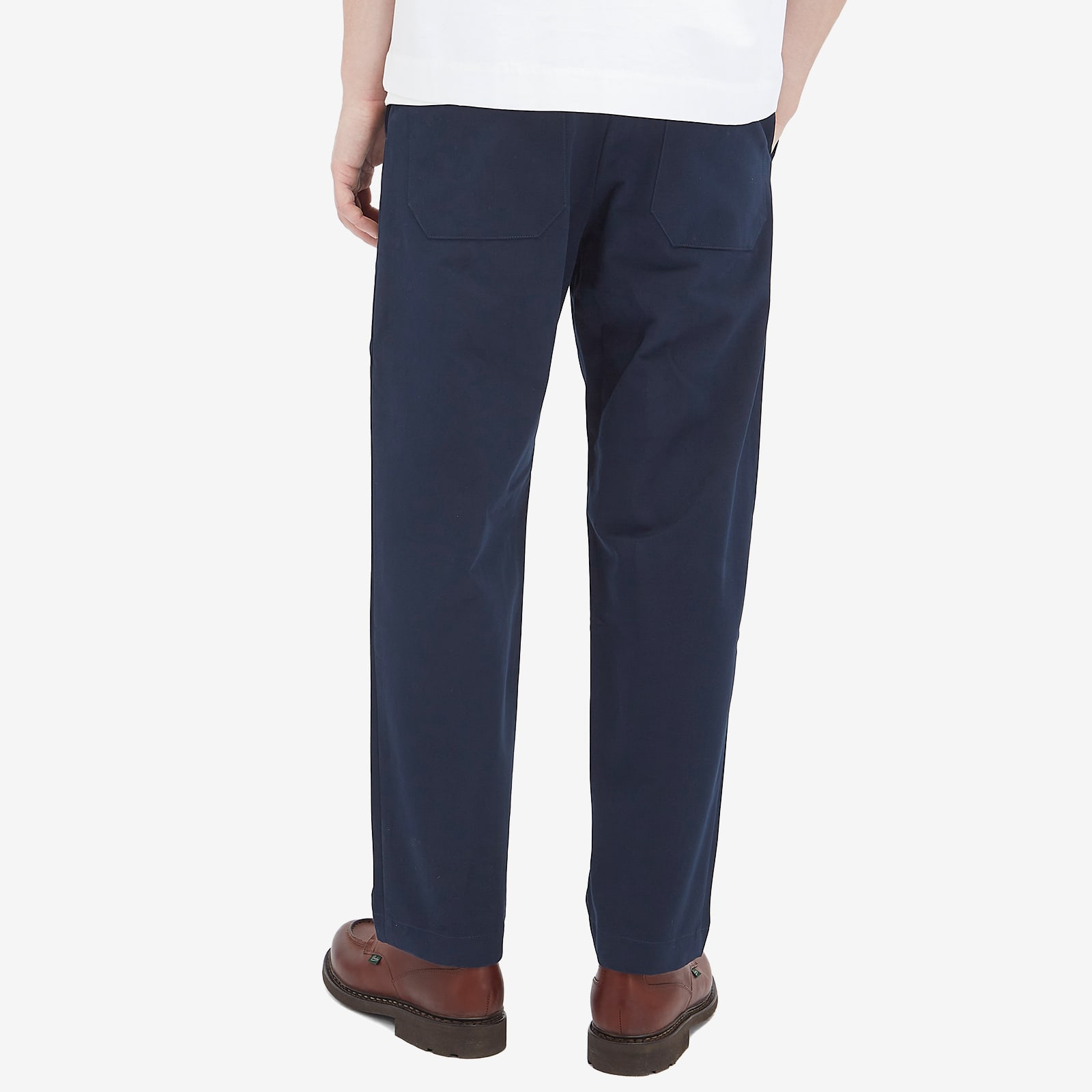 Men's Bill Slim Leg Trousers in Dark Navy