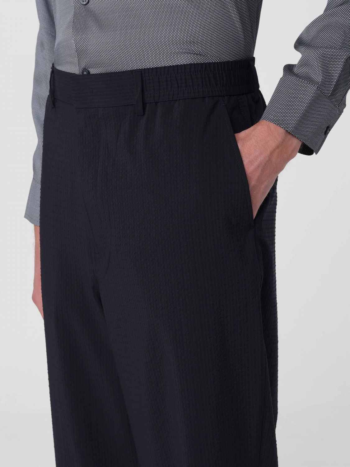 Pants Men color Navy