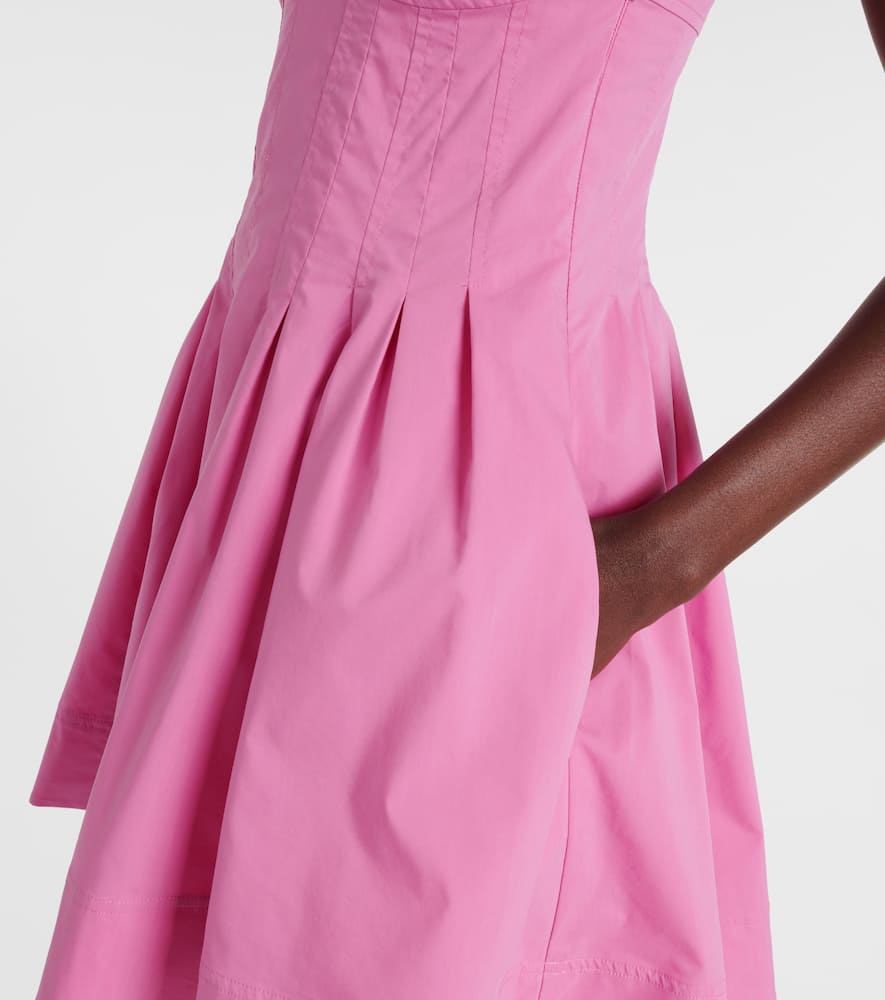 Kitt cotton-blend minidress