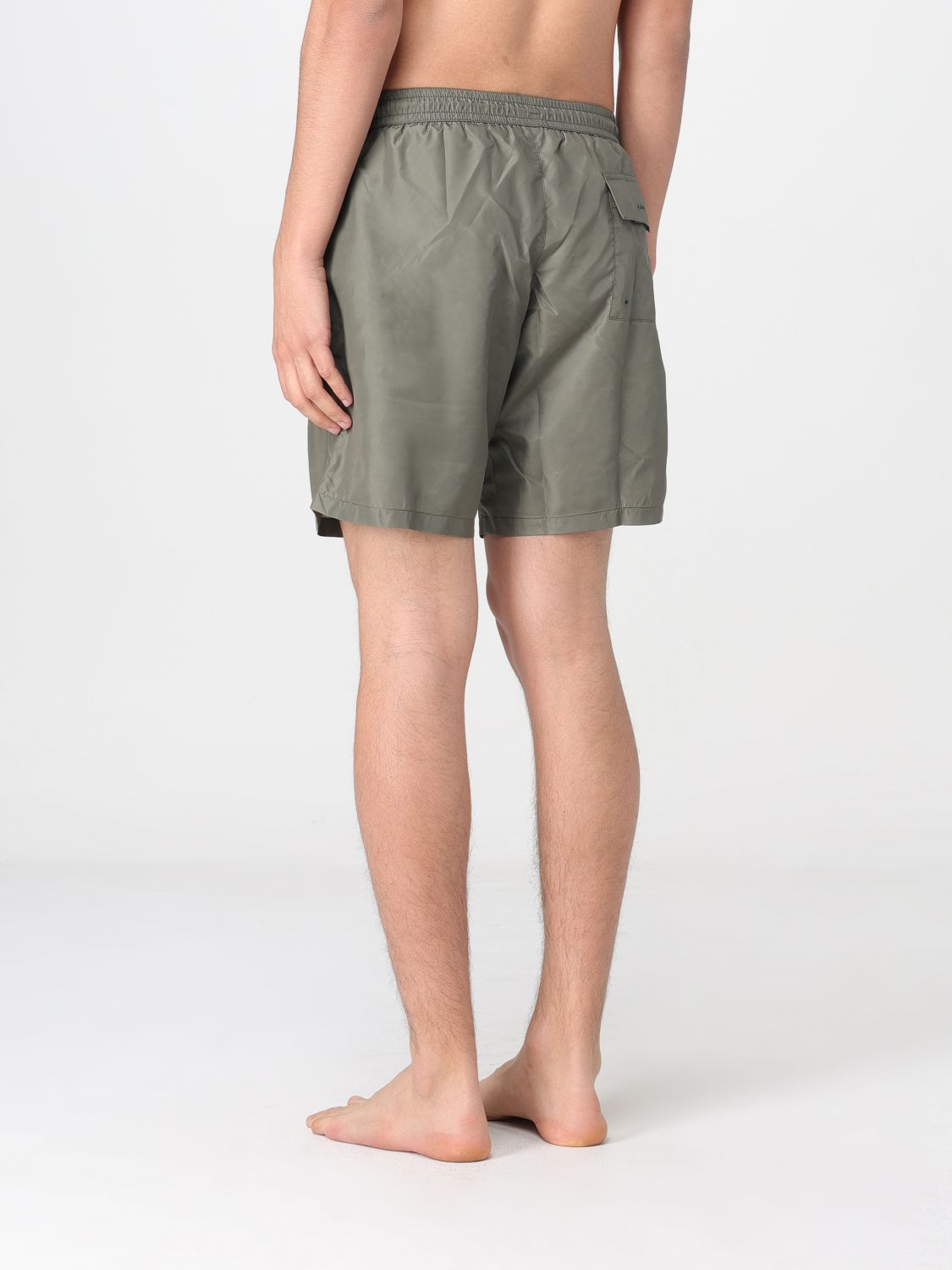Swimsuit Men color Olive