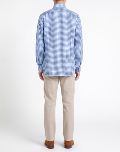 Man Shirt Azure Size 15 ¾ Cotton