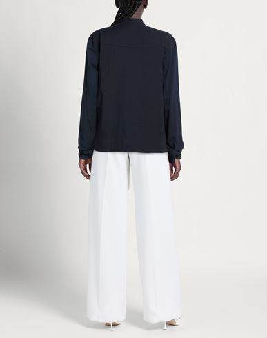 Trebarrabi Woman Top Midnight blue Size M Cotton, Elastane