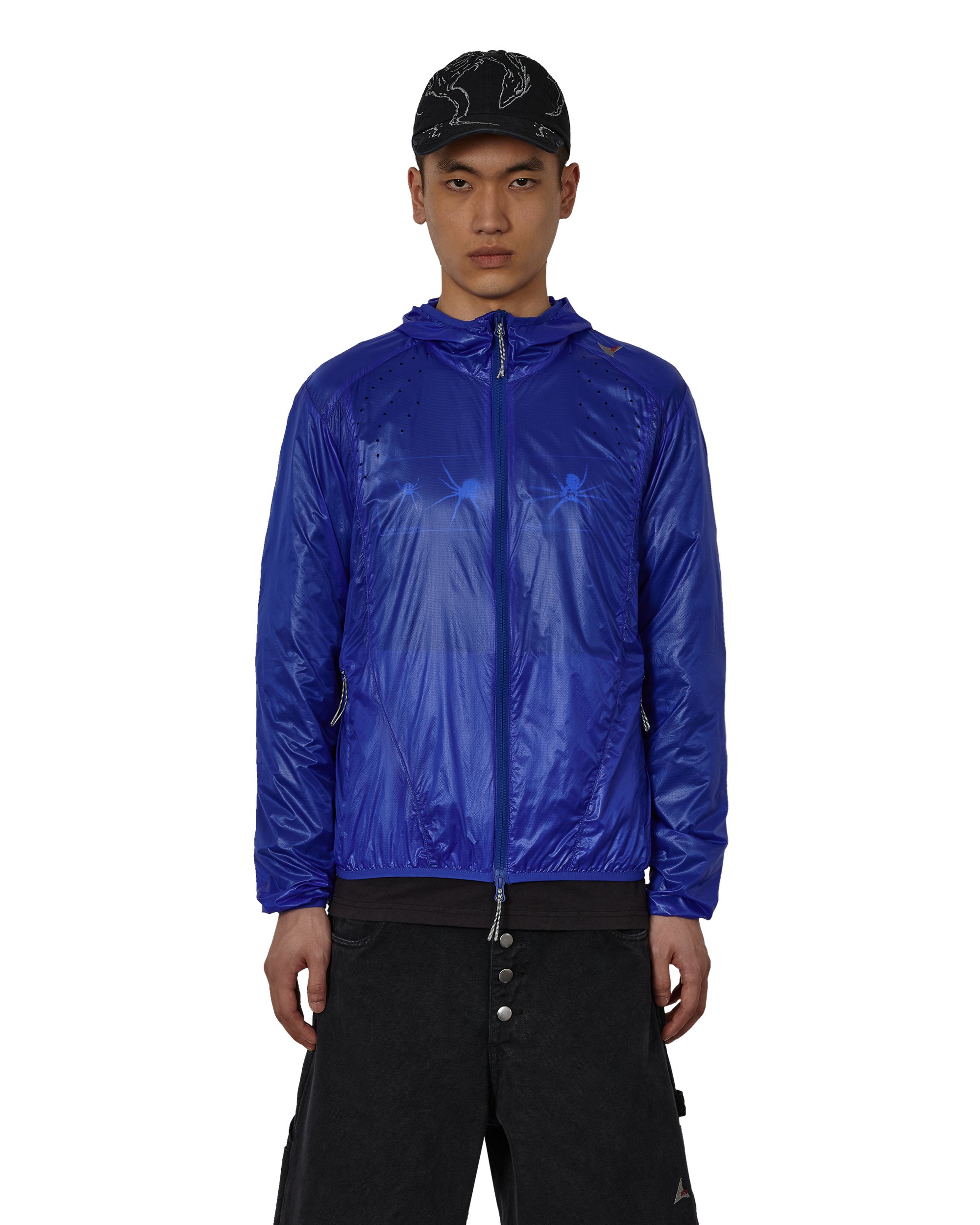 ROA Hue Packable Wind Jacket Blue Coats And Jackets Unisex