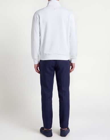 Man Sweatshirt White Size L Cotton