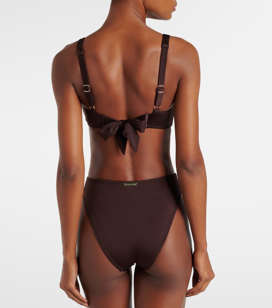 Coco Palm high-rise bikini bottoms