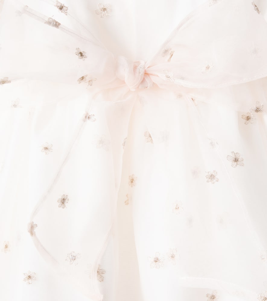 Gardenia Ceremony embroidered organza dress