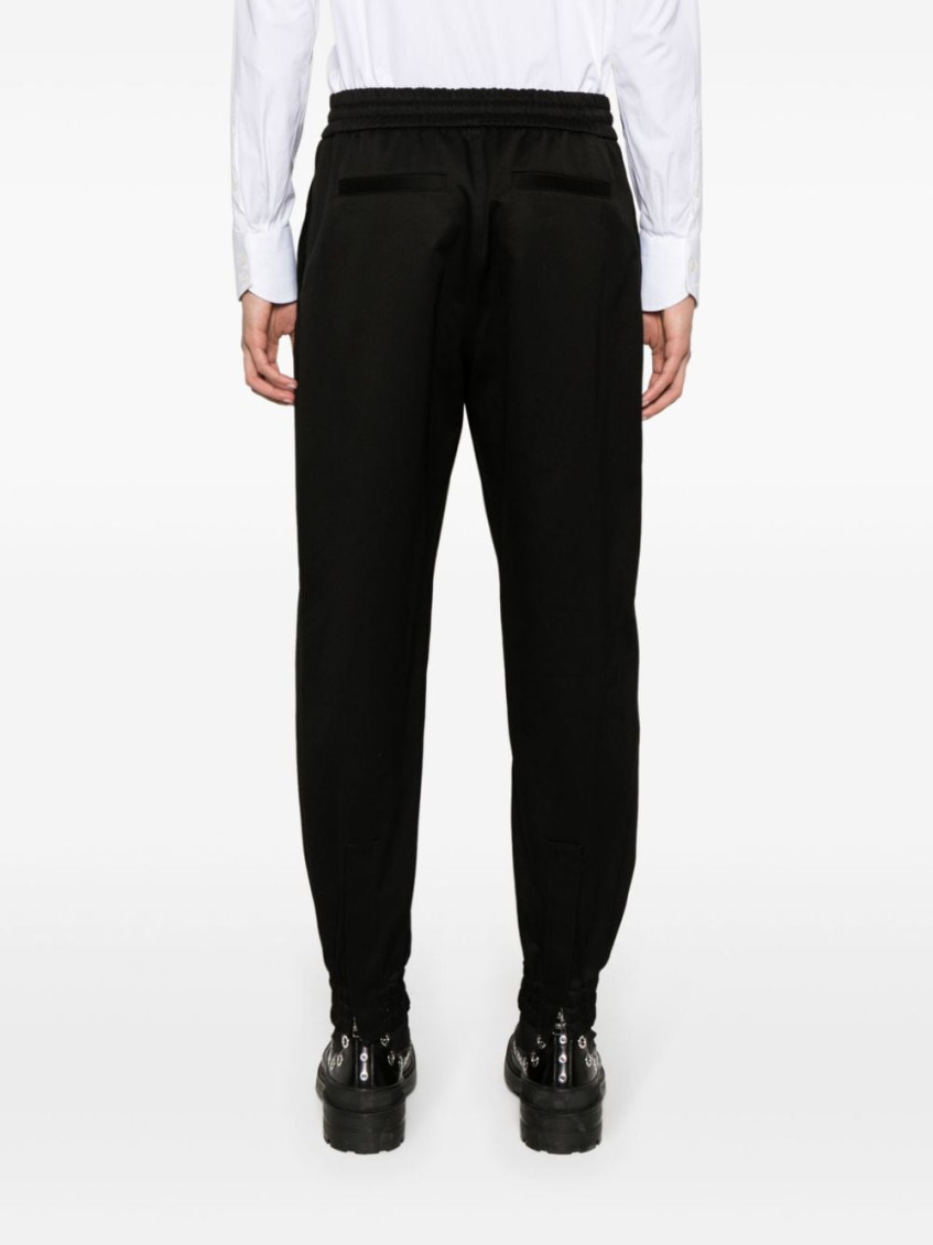 Mid-rise Tapered-leg Trousers