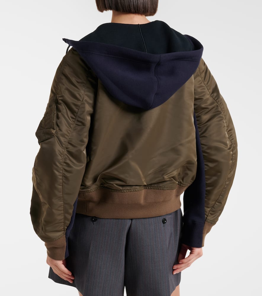 Cotton-blend and twill jacket