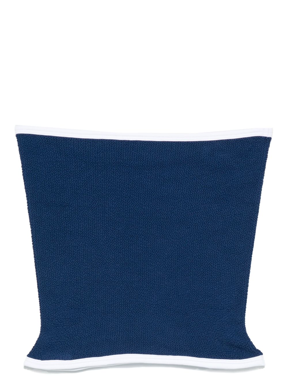 Crinkled swim skirt - Blue