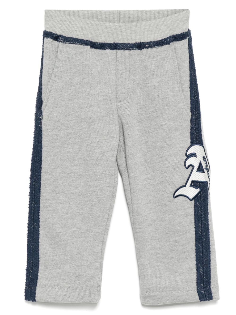 Logo-patch track pants - Grey