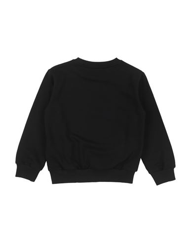 Kid Girl Sweatshirt Black Size 10 Cotton, Glass, Elastane