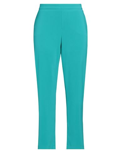 Woman Pants Emerald green Size 20 Recycled polyester, Polyester, Polyethylene