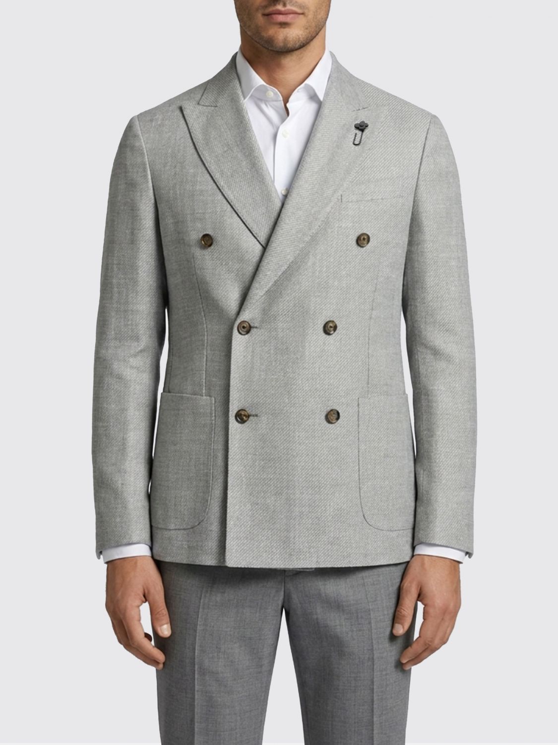 Jacket Men color White